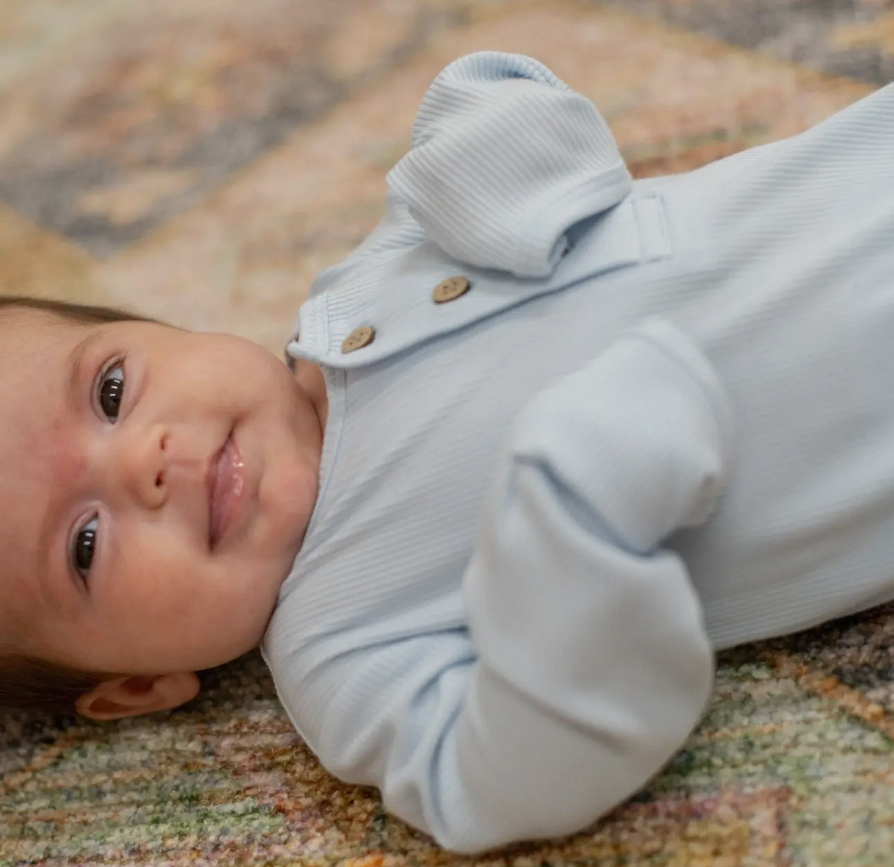 Knotted Gown Bashful Blue