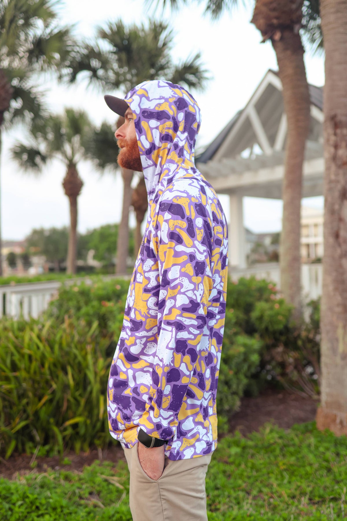Louisiana Camo Performance Hoodie