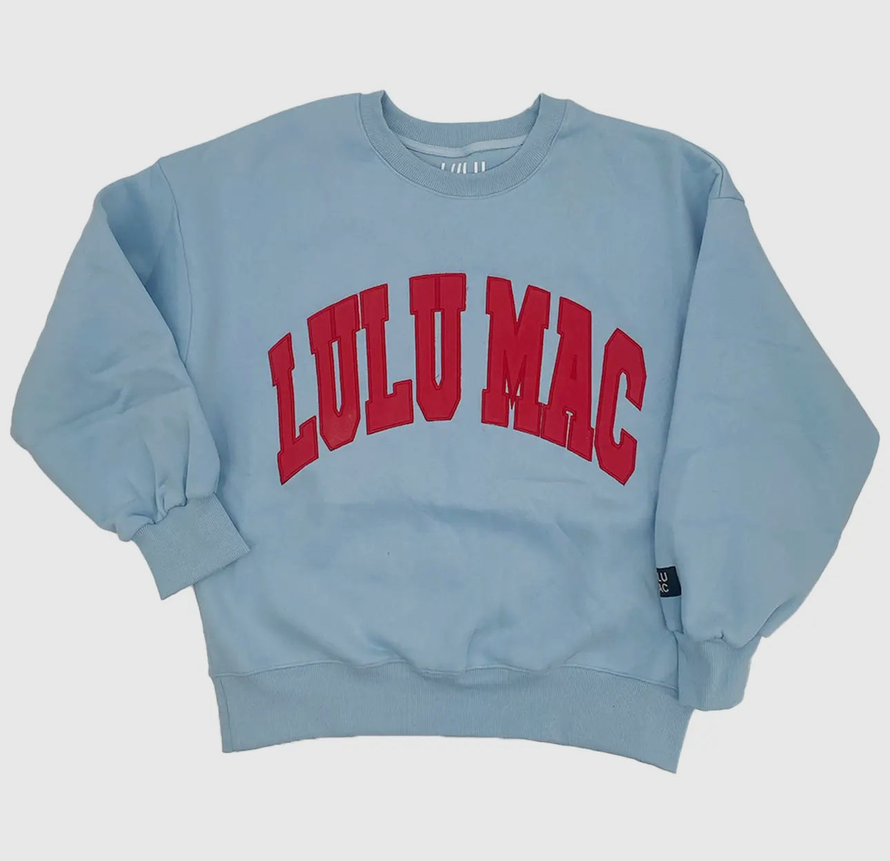 LULU MAC Sweatshirt- Blue/Red