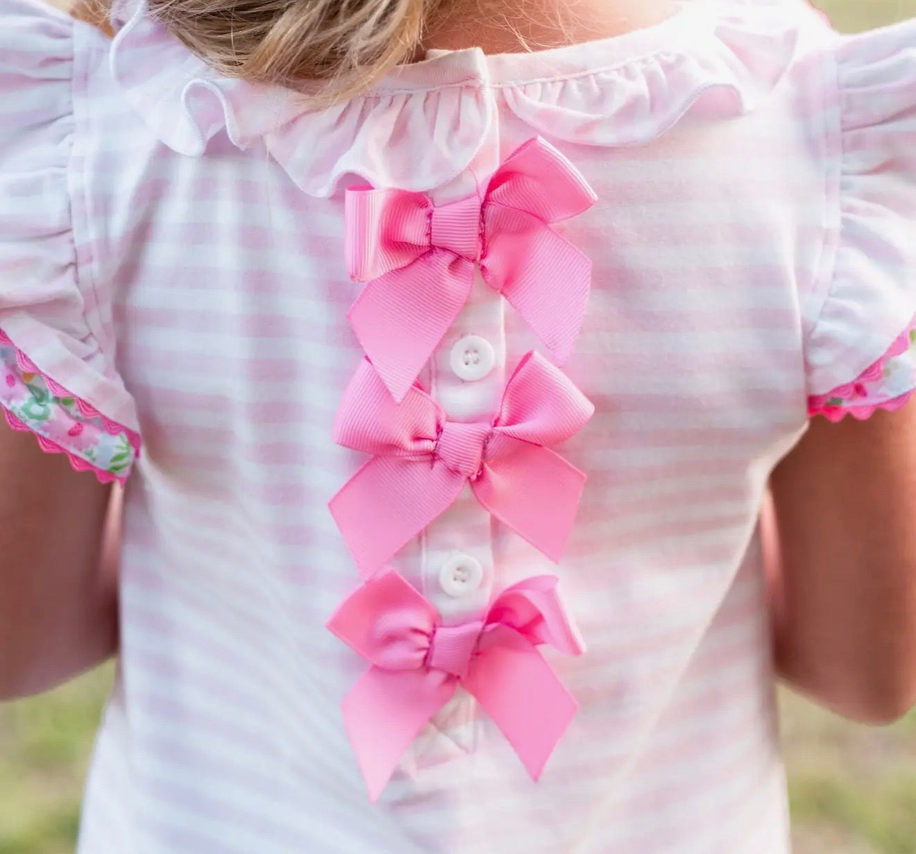 Floral Tee Time Girls Golf Short Set