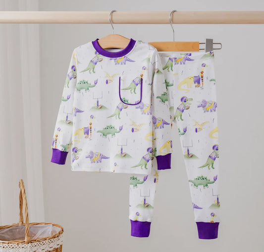 Lsu Dinos All-Stars Organic Cotton
Kids Pajamas