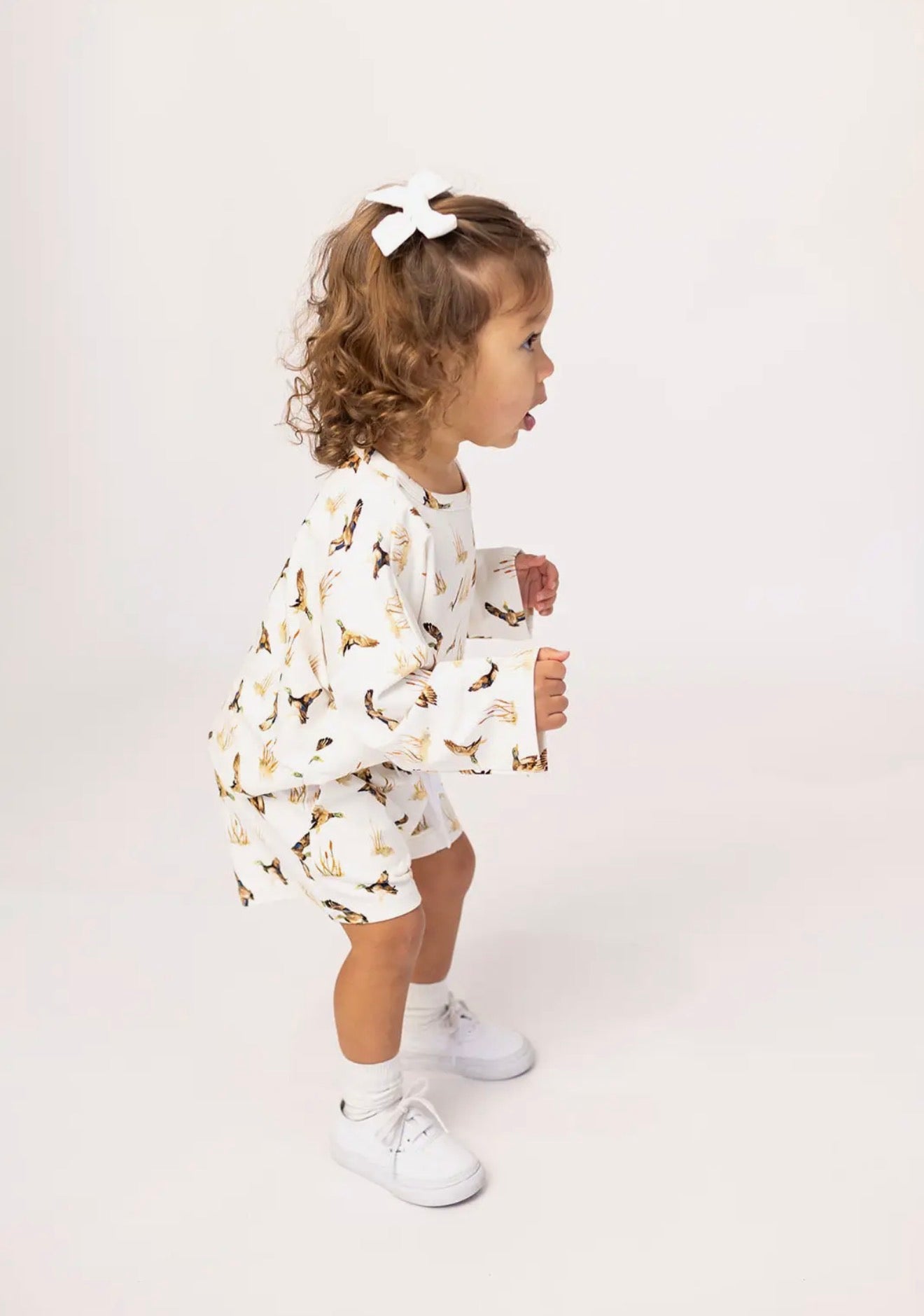 Ducks Bamboo Sweatshirt Set - Top & Bottom