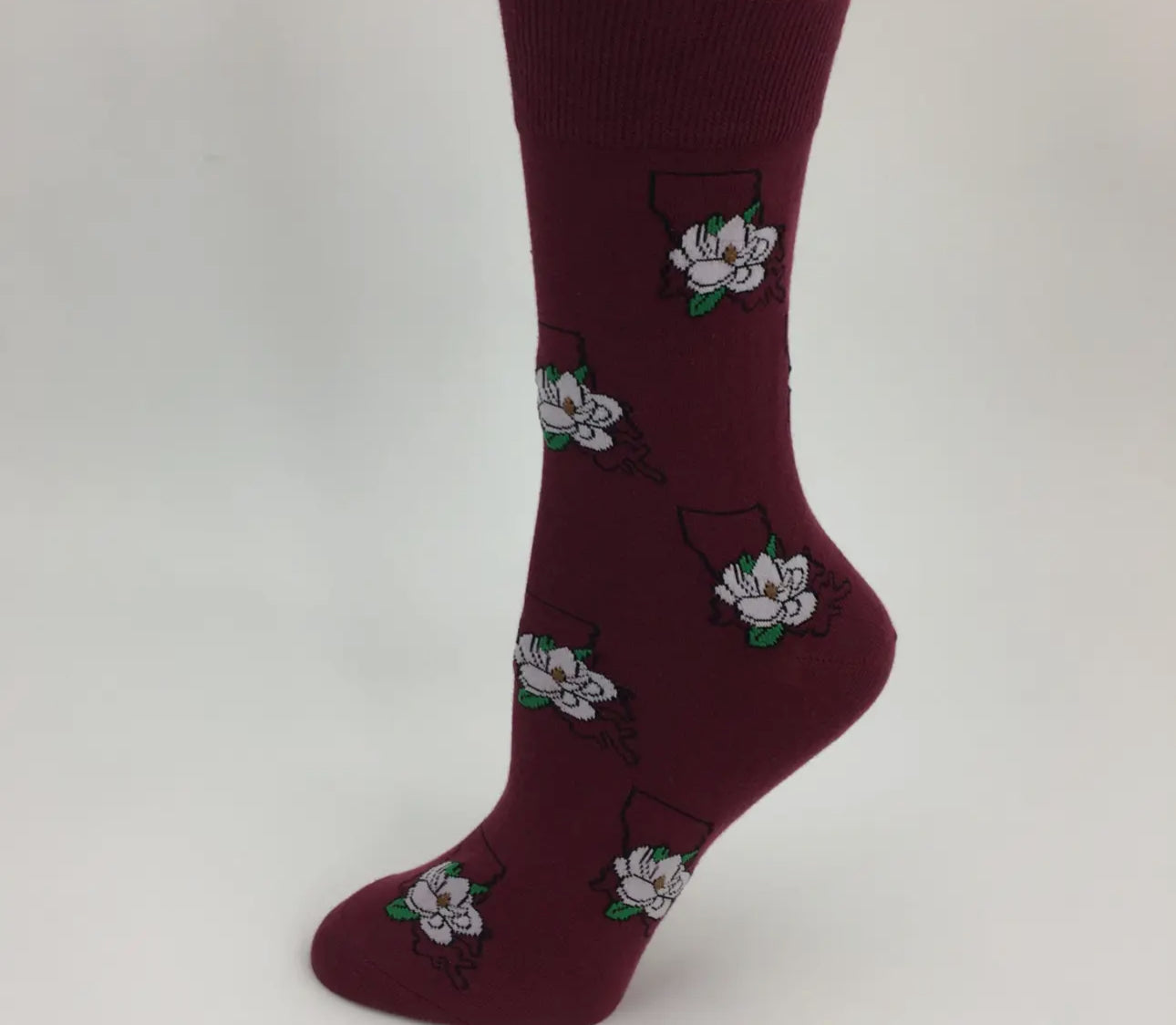 La State Magnolia Socks