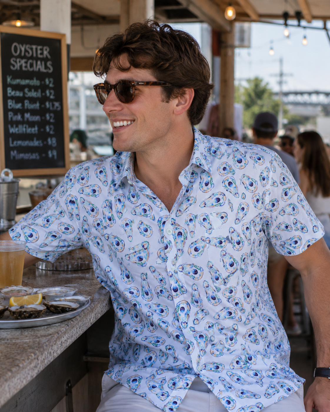 Jackson Oyster Men's Button Down Shirt