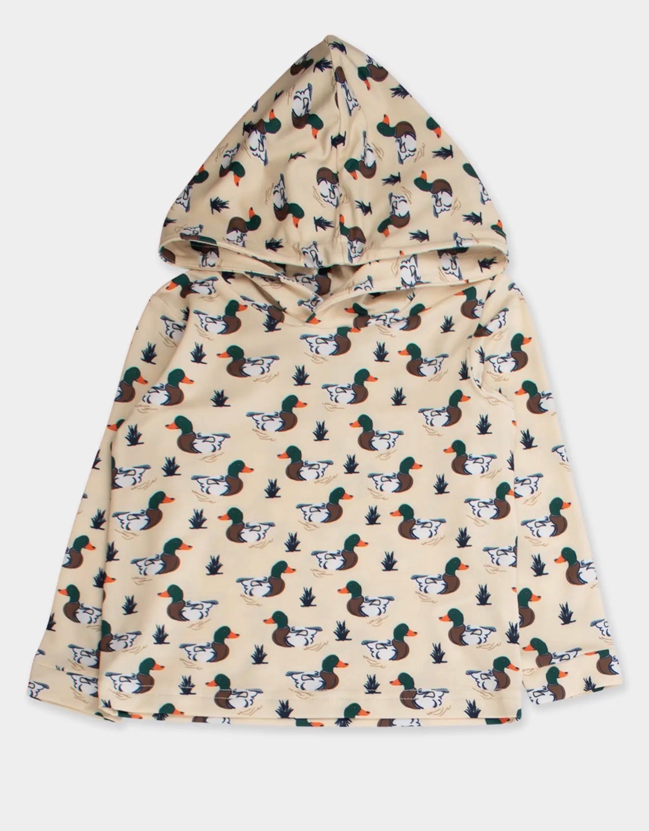 Boys Mallard Marsh Duck Performance
Hooded Shirt