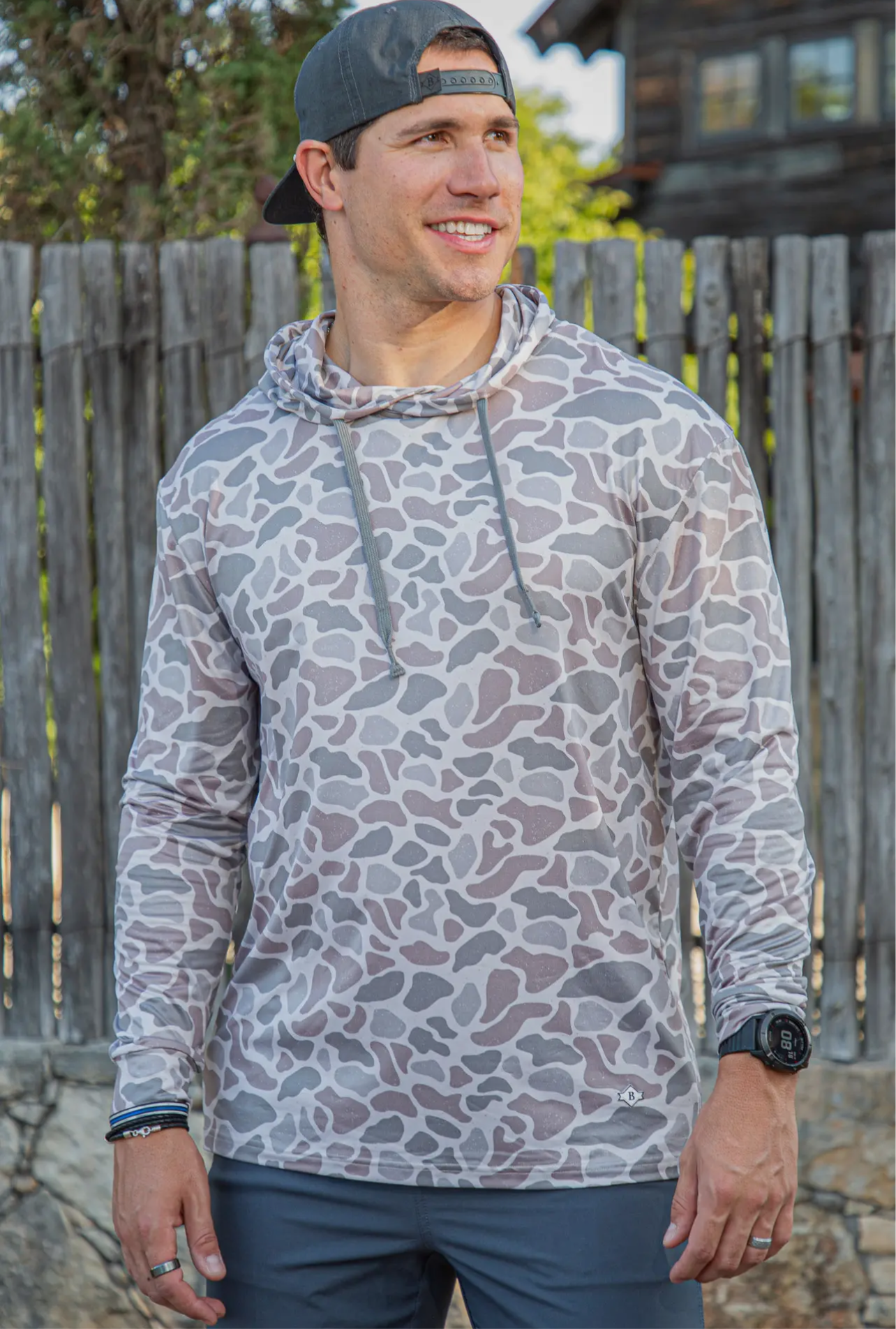 Performance Hoodie- Classic "Deer Camo"