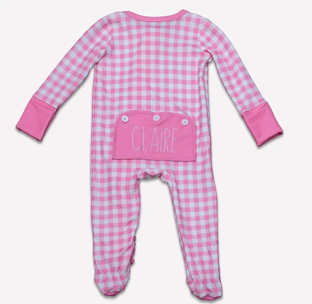 Infant & Newborn Girls Zippy - Pink Gingham