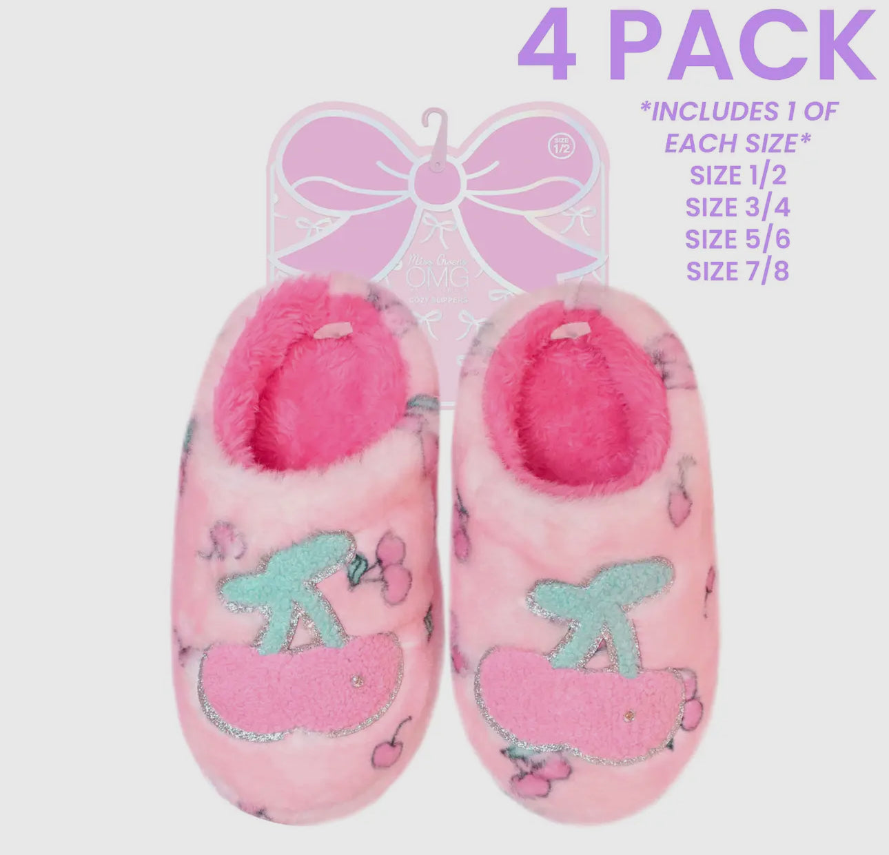 Cherry Printed Slippers