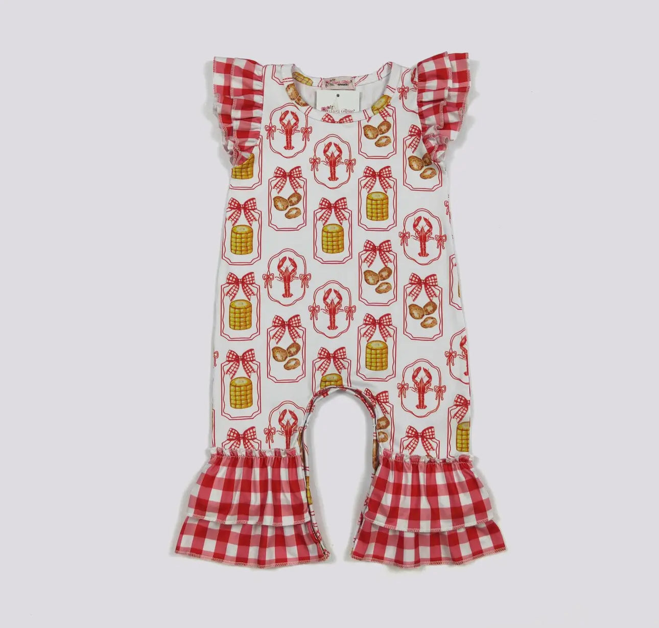 Crawfish Cutie Baby Romper