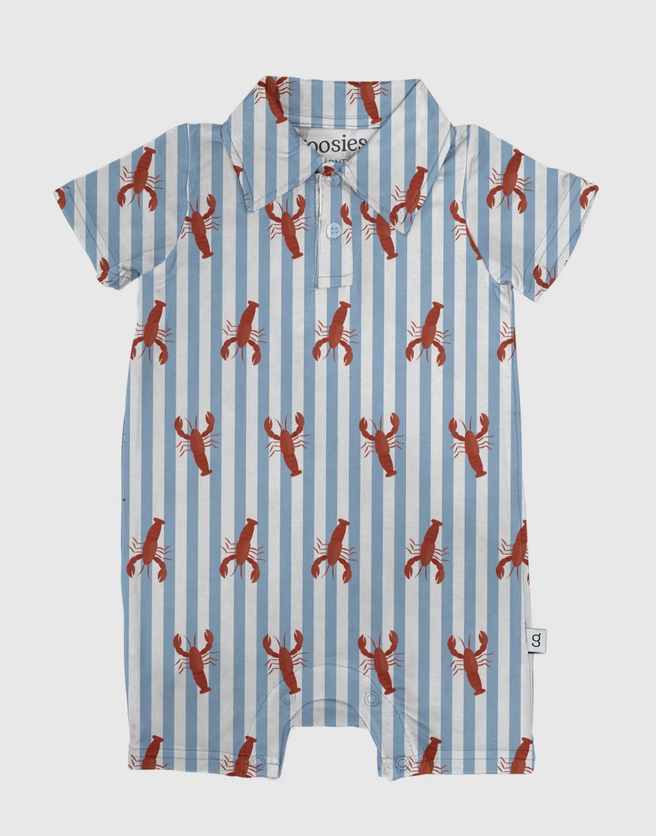 Little Pinchers Crawfish -
Polo Romper