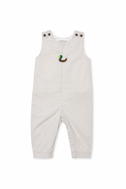 Light Gray Mallard Duck Overalls