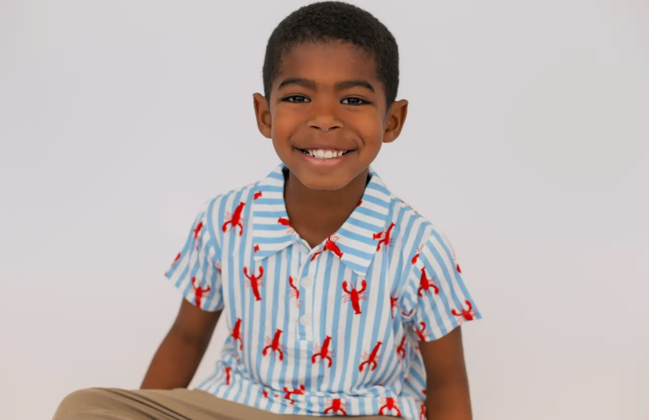 Little Pinchers Crawfish -Polo Shirt