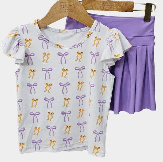 Ruffled Sleeve Chant & Cheer Set Tigers | Gameday