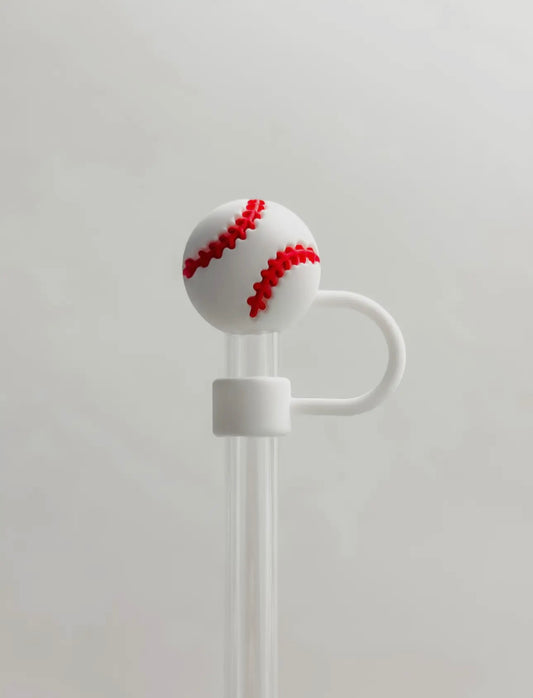 Straw Cover- Baseball