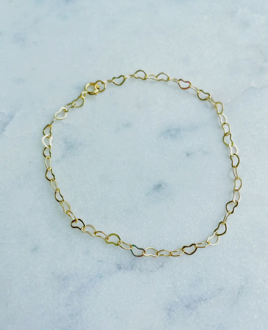 Gold “Heart”- Bracelet