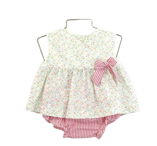 Floral Print Diaper Set
