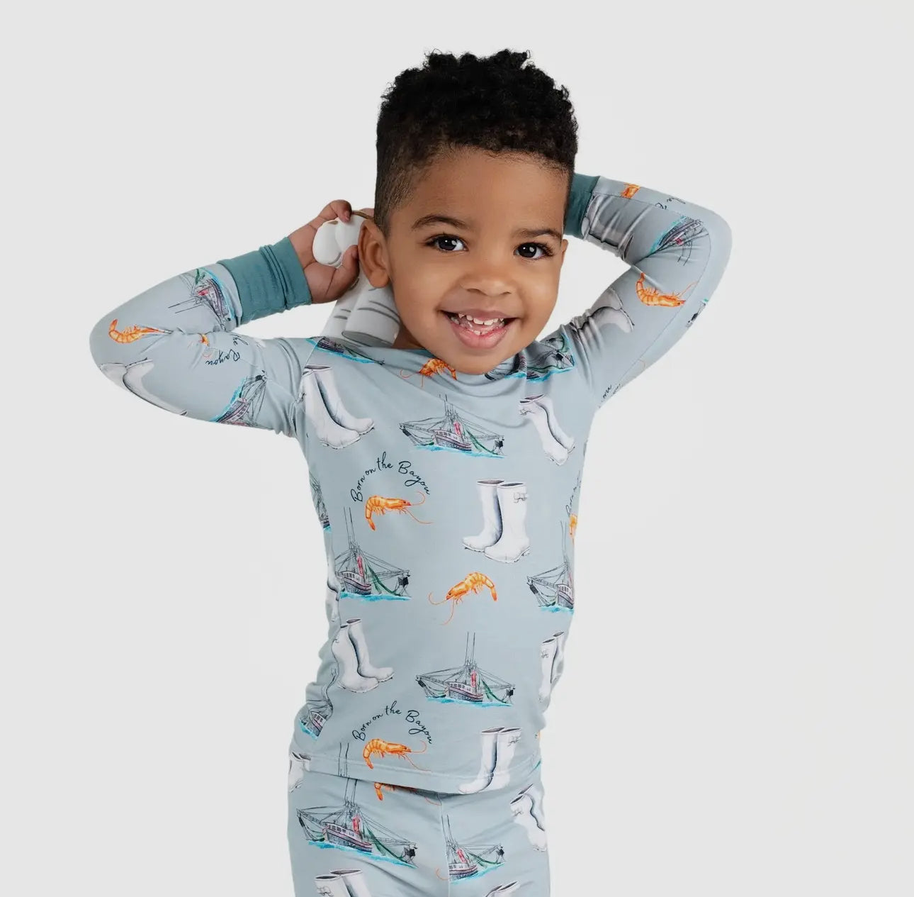 Born On the Bayou Bamboo Two-Piece
Long Set