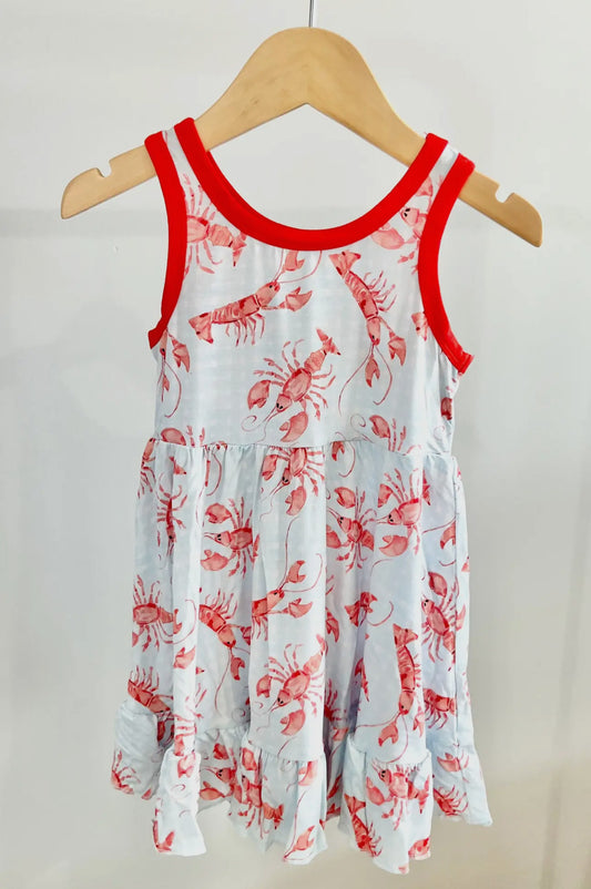 Crawfish Razorback Twirl Dress
