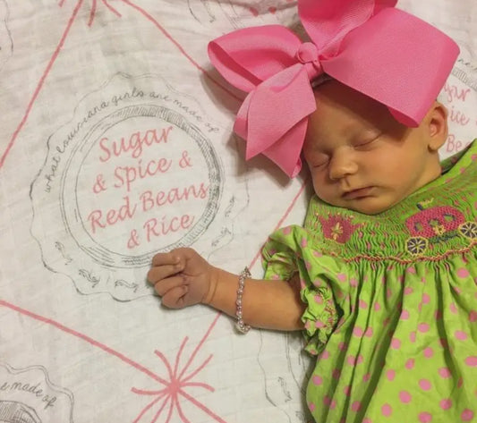 Louisiana Girls Swaddle Set (Single Set)