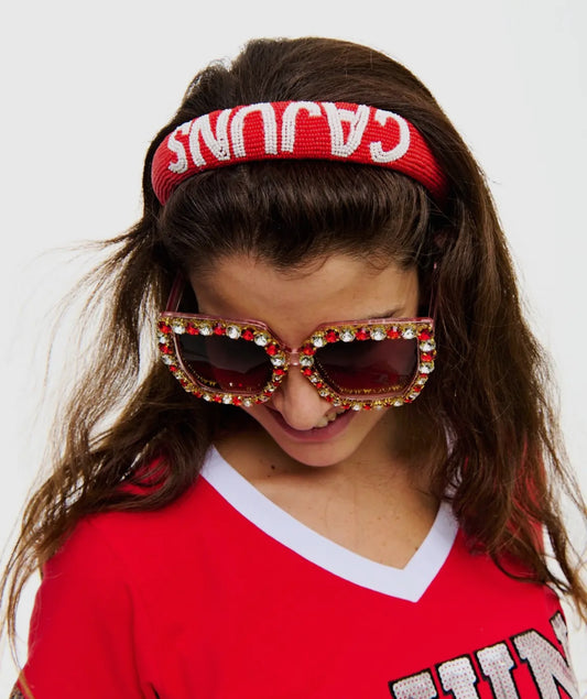 Beaded "Cajuns" Headband