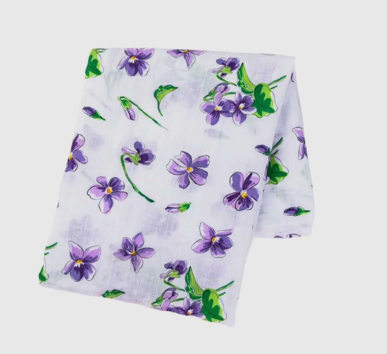 Violet Baby Swaddle Blanket