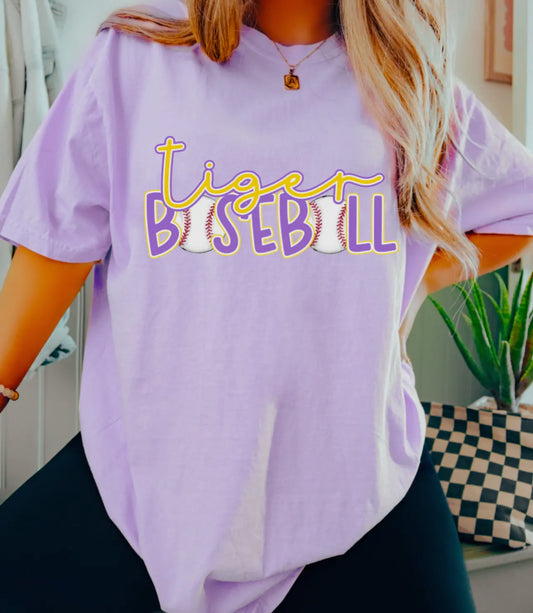 Tigers Baseball Graphic Tee | Lsu | Baseball