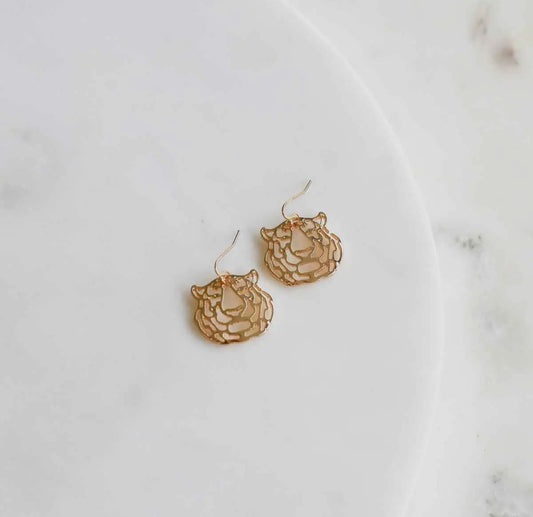 Tiger Earrings