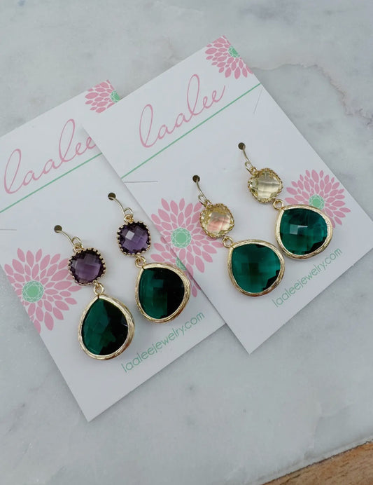 Mardi Gras Earrings