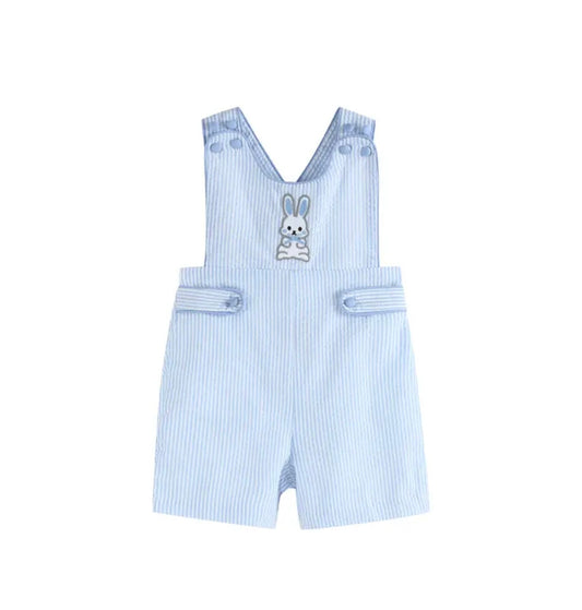 Easter “Bunny” Shortalls- Blue
