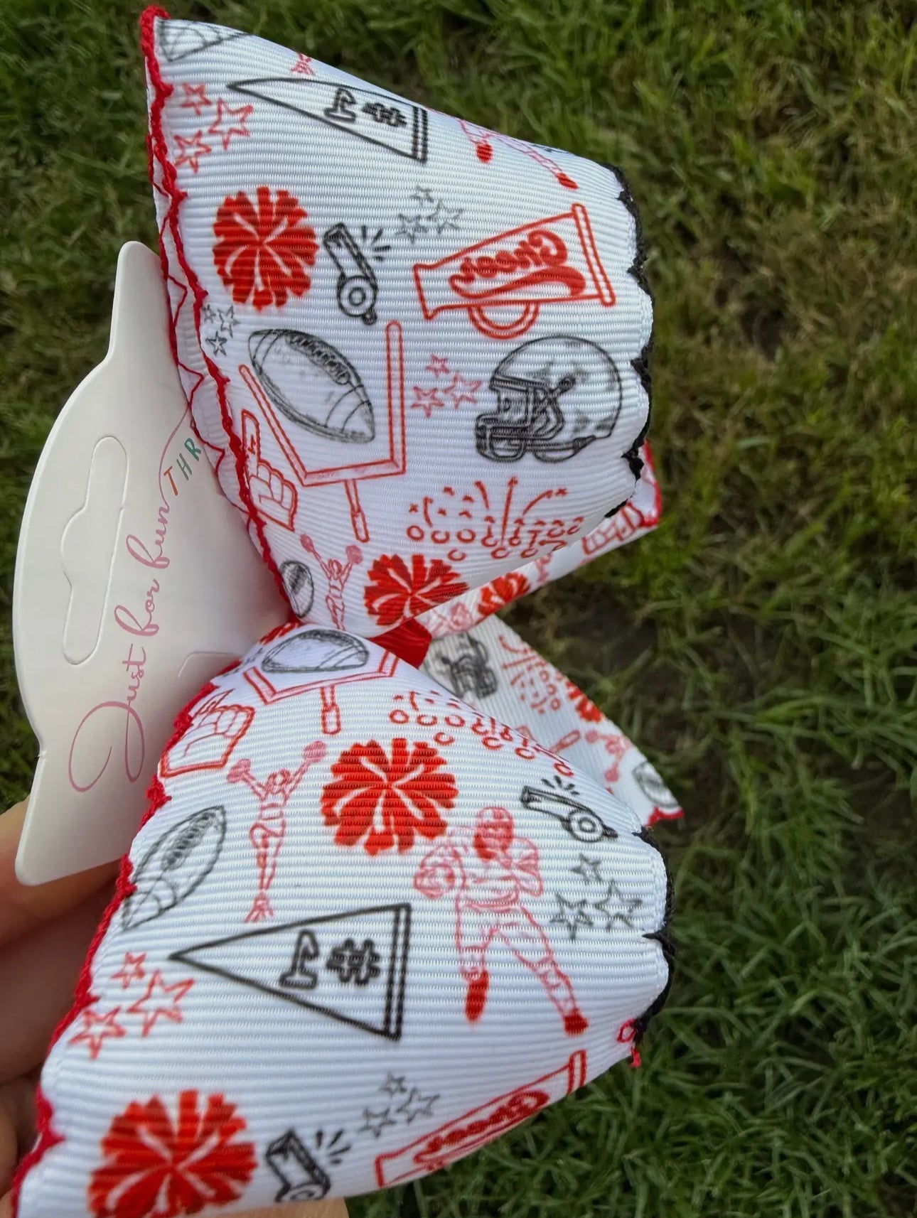 Stadium Style Moonstitch Hair Bows