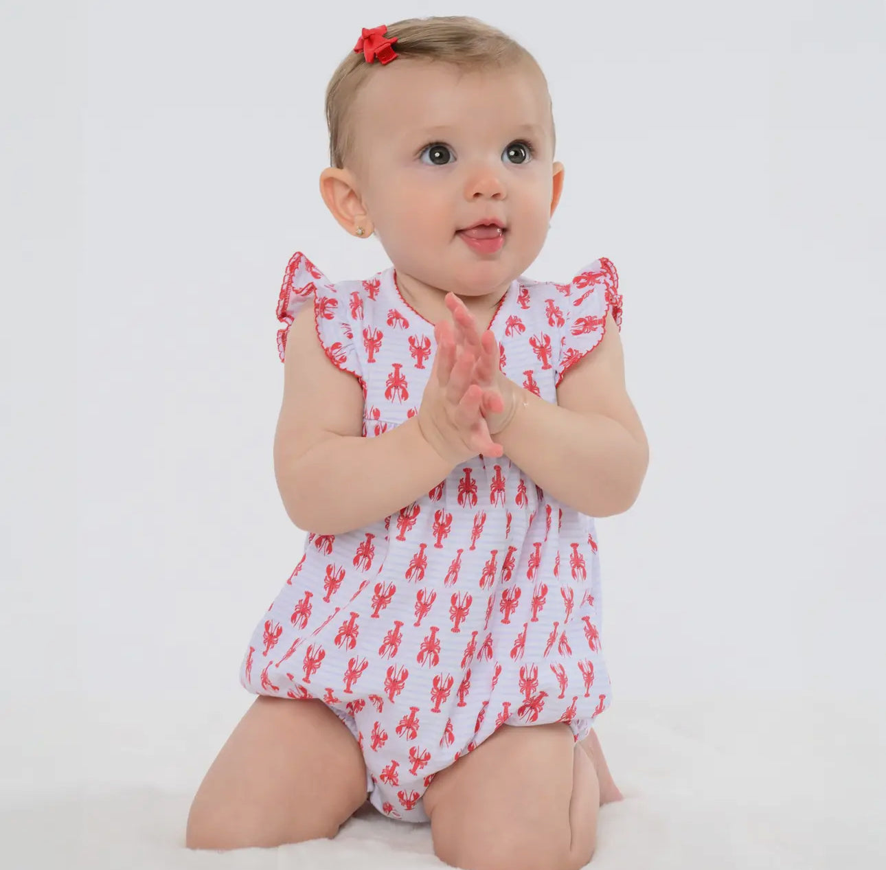Lil' Snappers Print Flutters Bubble