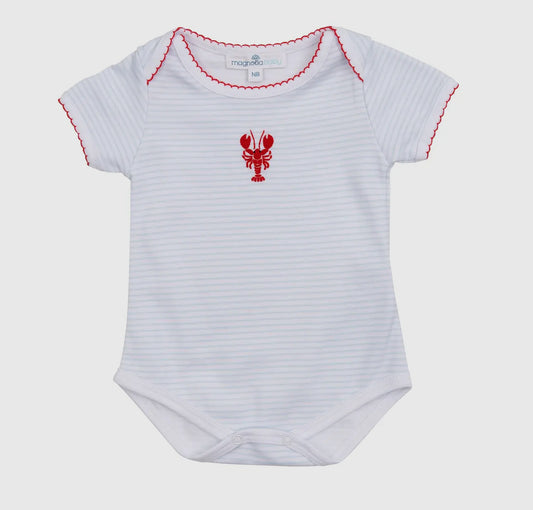 Lil' Snappers Embroidered Bodysuit