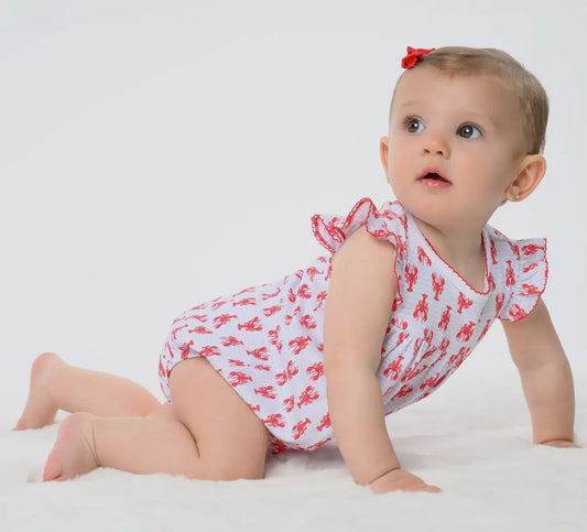Lil' Snappers Print Flutters Bubble
