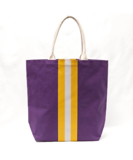 LSU Campus Stripe Tote