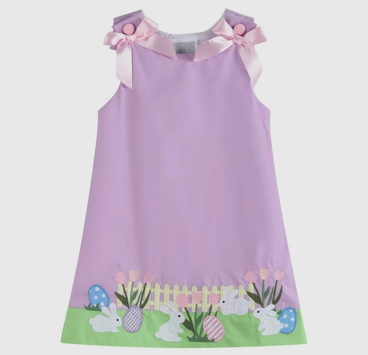 Purple Easter “Bunny” Garden Dress