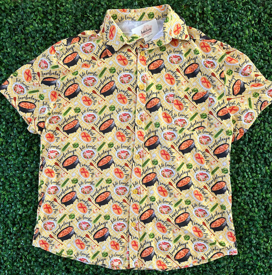 Men’s Gumbo Button Up