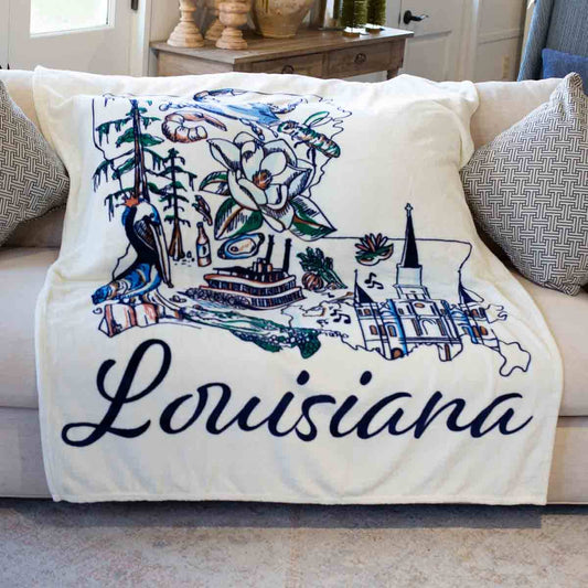 LOUISIANA LOVE THROW