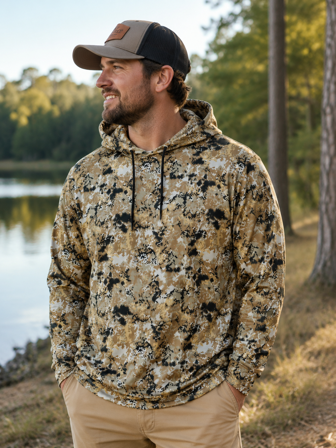Lightweight Hoodie - Light Ridge