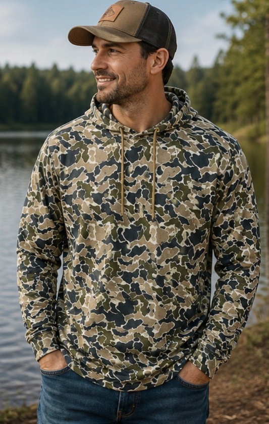 Lightweight Hoodie - Marsh Duck