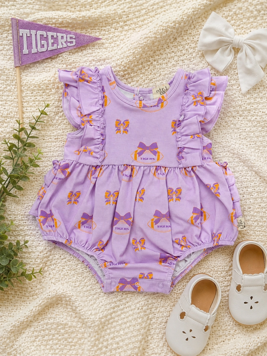 Geaux Girl Timeless Ruffle Bubble | Gameday