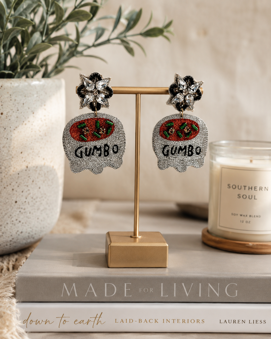 Gumbo Pot Earrings