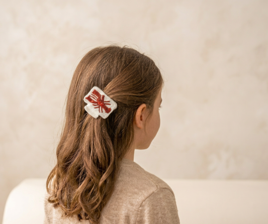 Hair Clip - Crawfish