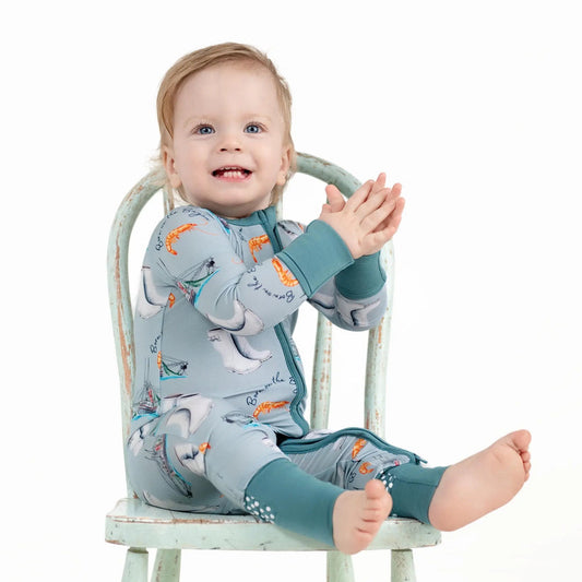 Born on the Bayou Bamboo Zip-Up