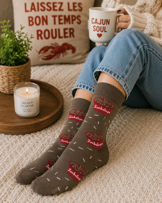 Jambalaya Socks