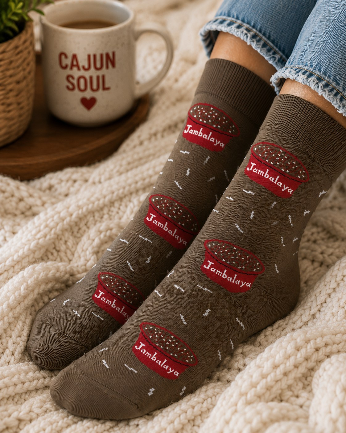 Jambalaya Socks
