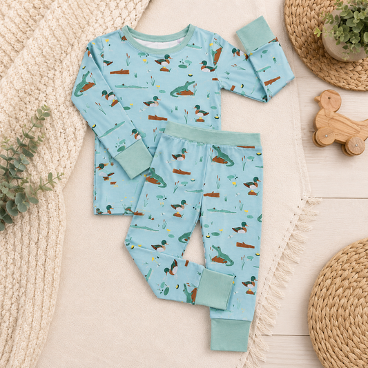 Bayou Buddies Bamboo Two-Piece Long Set