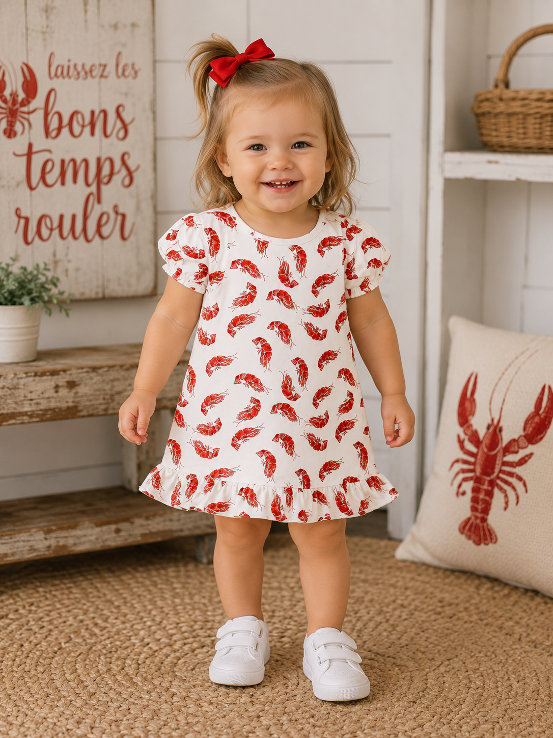 Crawfish Bamboo Play Dress