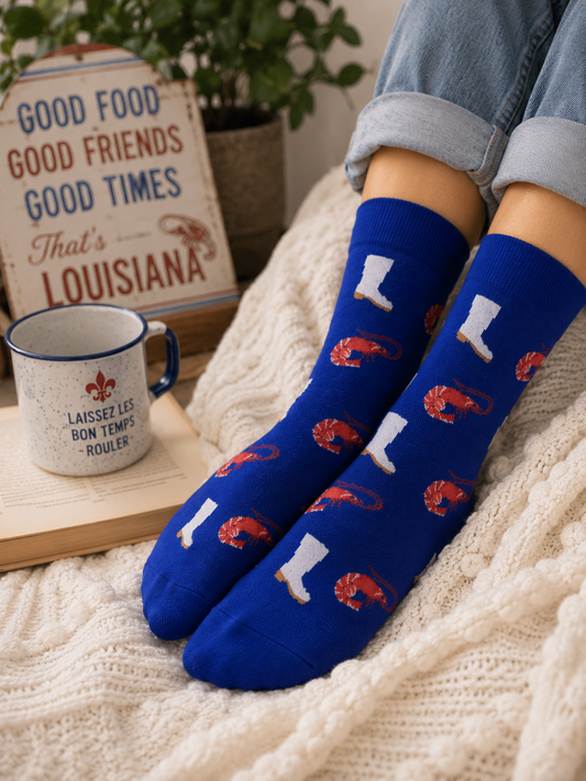 Shrimp Boot Socks