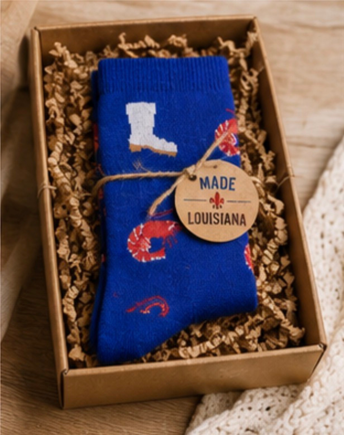 Shrimp Boot Socks