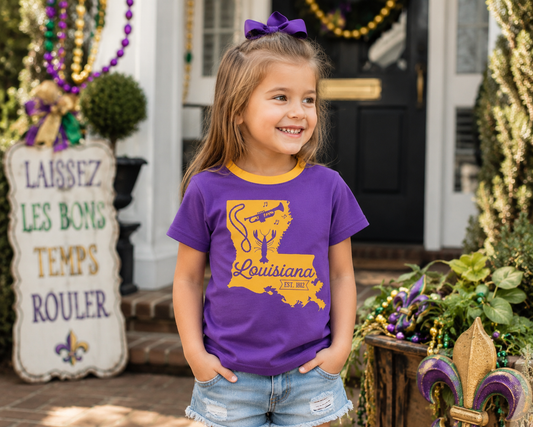 State of Louisiana Graphic Shirt